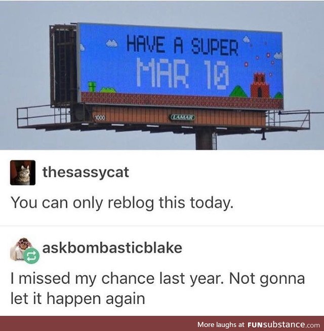 Happy mar10 guys