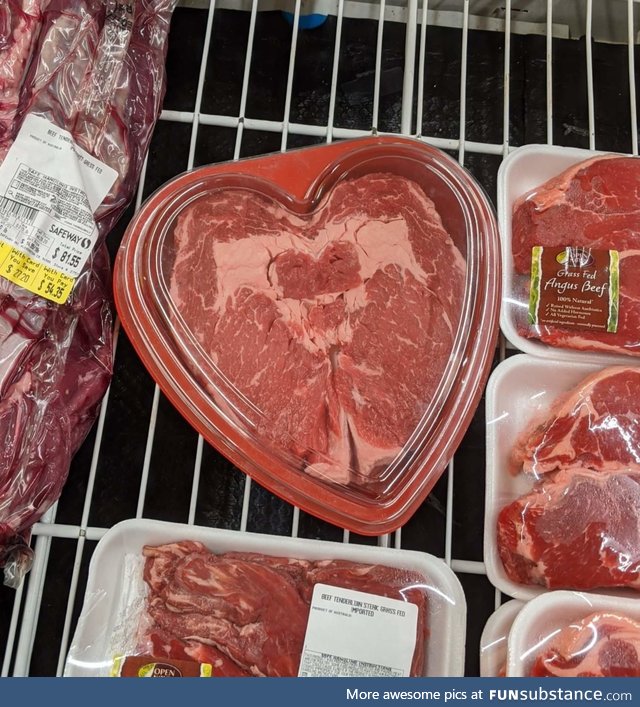 Don't forget to season your meat this Happy Valentine's!