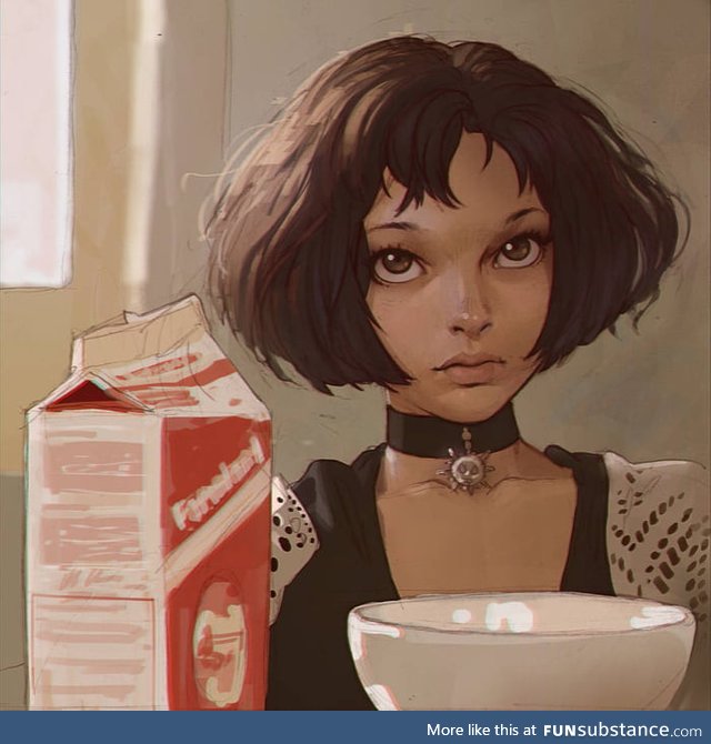 Happy Birthday, Natalie Portman Mathilda (Leon) by Kuvshinov-Ilya