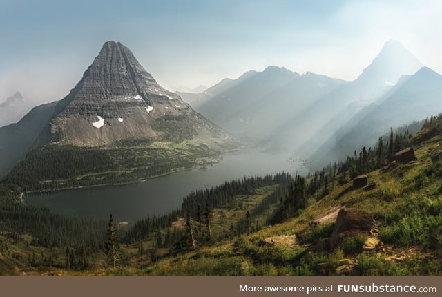 Tried to capture this beautiful day break in Montana. (Learning photography from YouTube