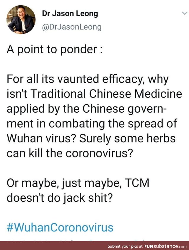 Not mine but where in the world are those tRAdiTiONal doctors in times of need?