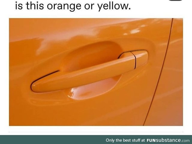 I think Yellow