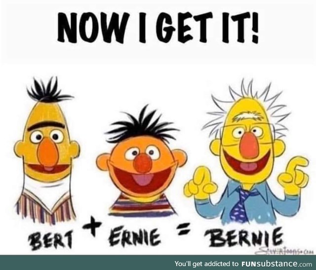 Even Bert and Ernie needs your financial support!