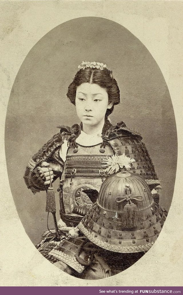 A female samurai