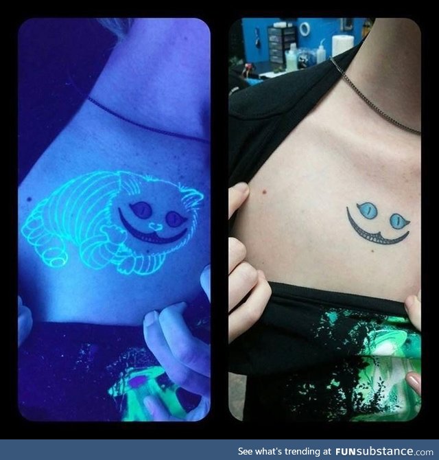 Tattoo under UV