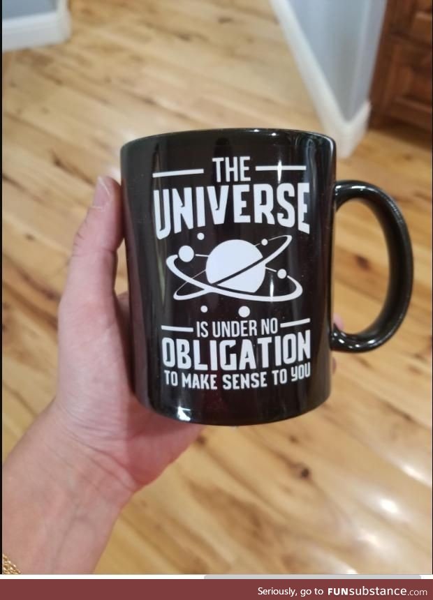 My mom got me my new favorite mug