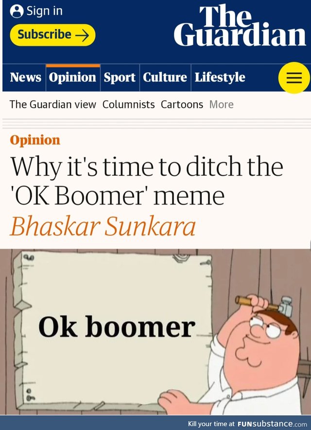 Ok boomer