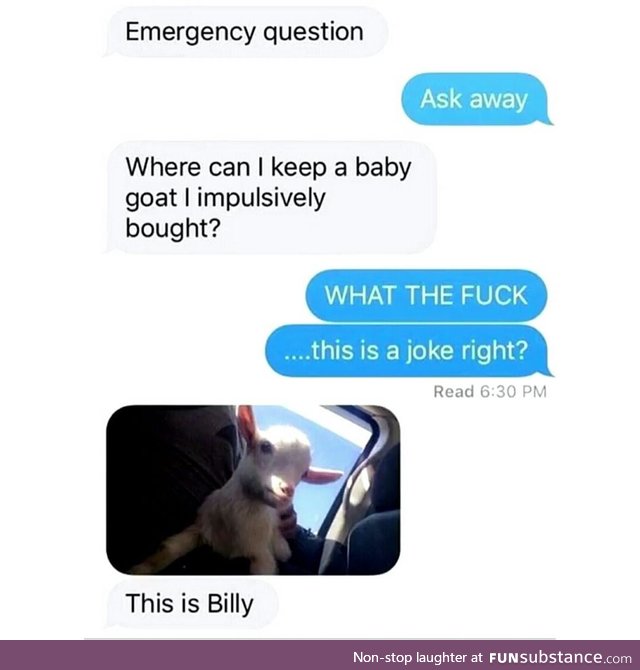 No it's Billy