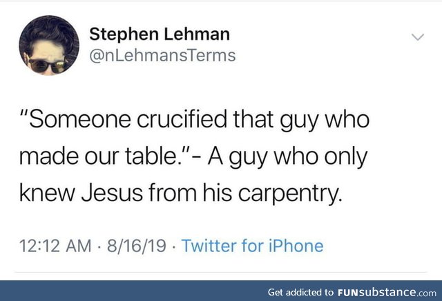 The lord's table,