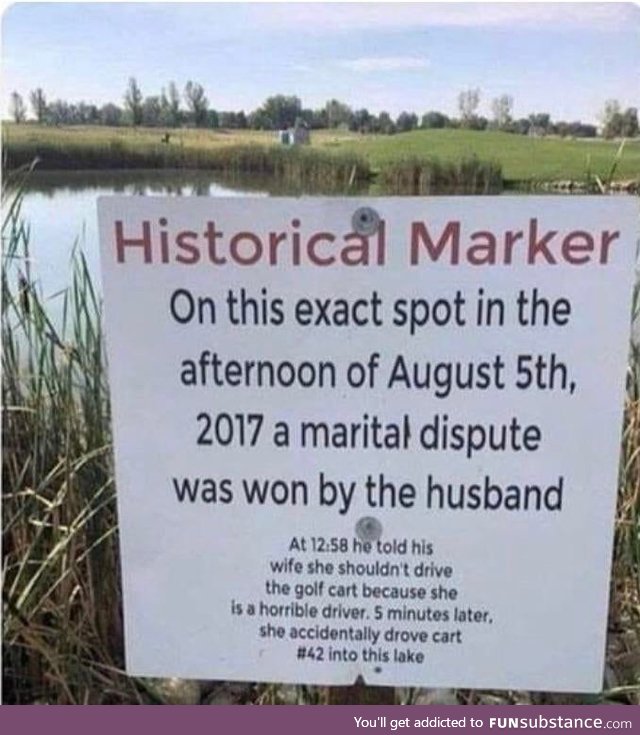 An interesting historical marker