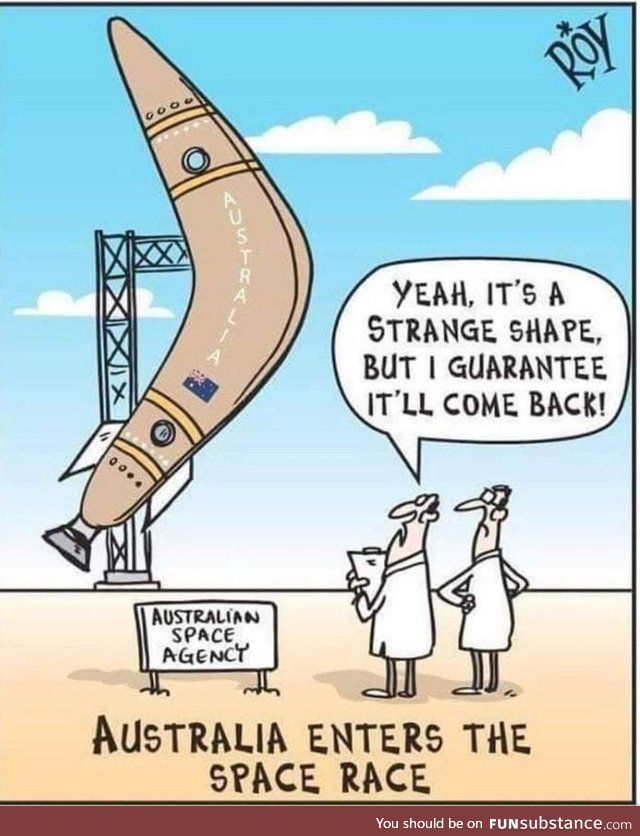 Australia enters the space race