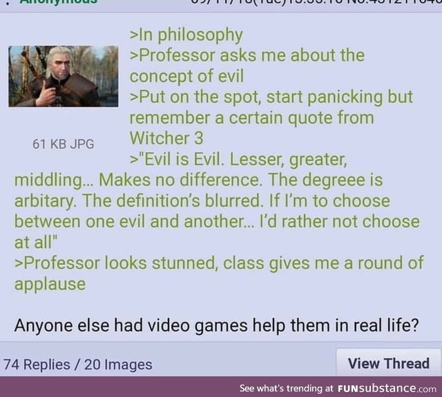 Witcher good