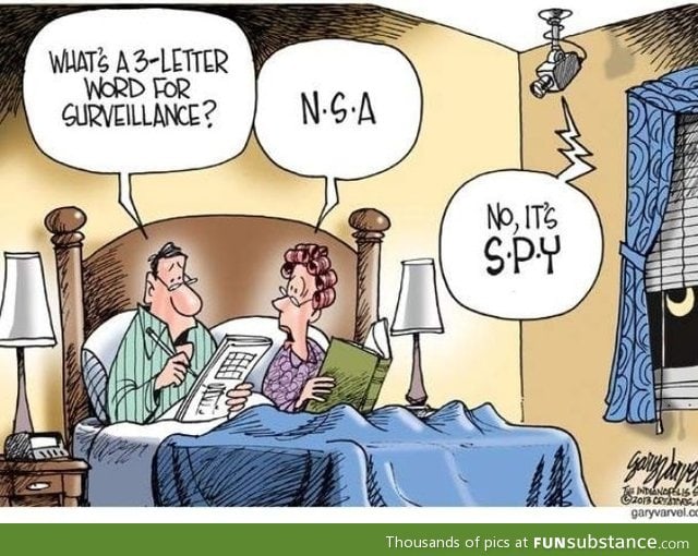 I want to milk the nsa jokes too!