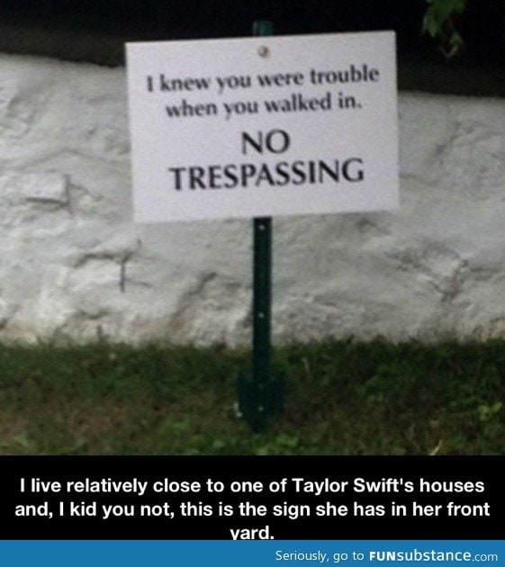 No Trespassing