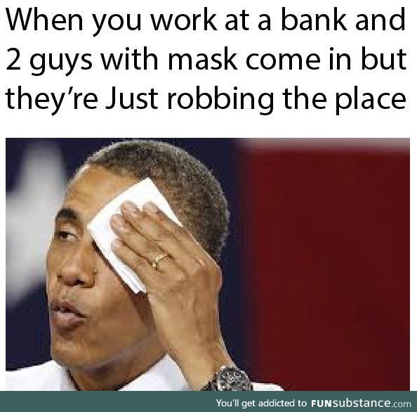 Maybe they just want a job, who knows