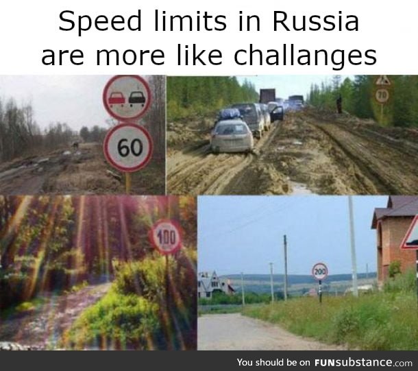 Russian roads