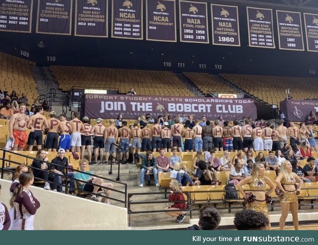 Texas state university students raising awareness