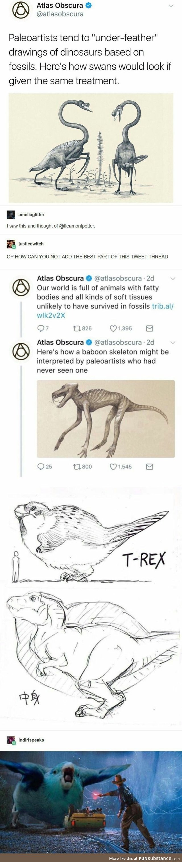 Paleoartistry isn't set in stone