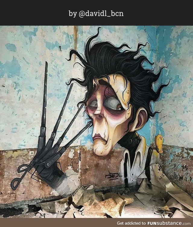 Graffiti in abandoned houses 1