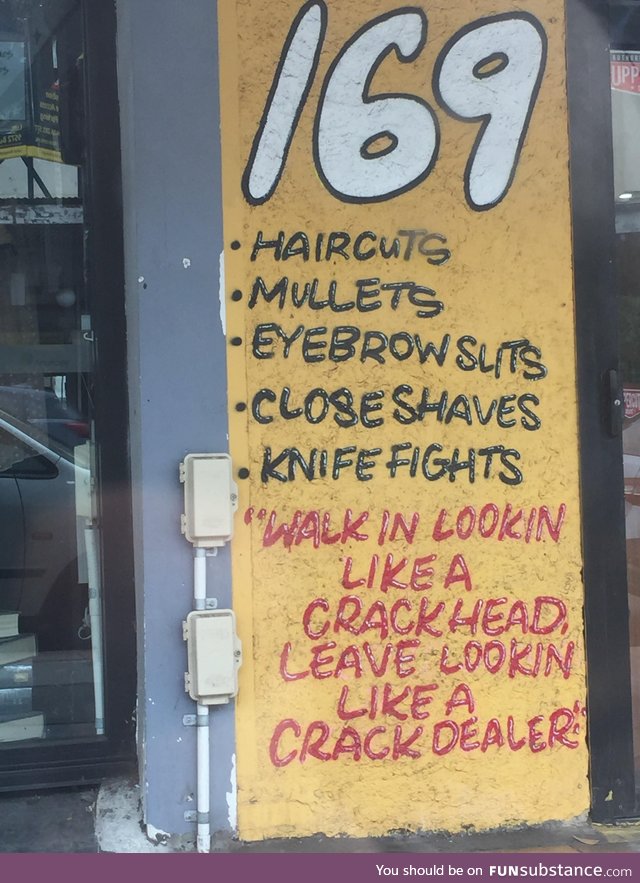 Aussie barbershop