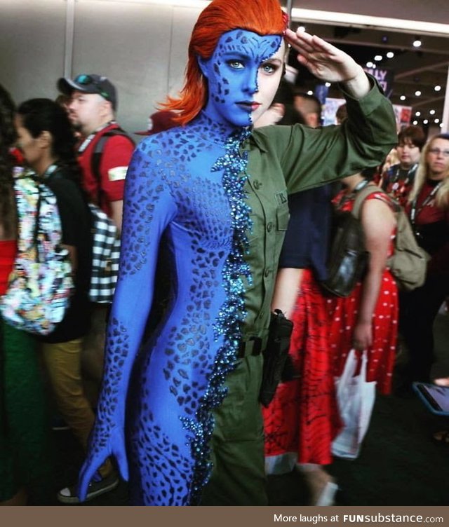 Mystique cosplay