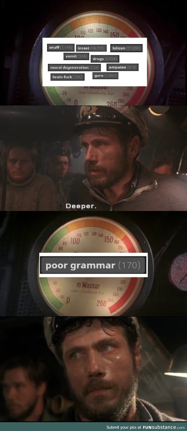 Hiding from the grammar nazis