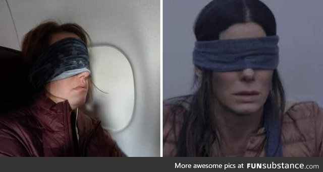 A friend was on a flight and fell asleep, he woke up next to Sandra Bullock