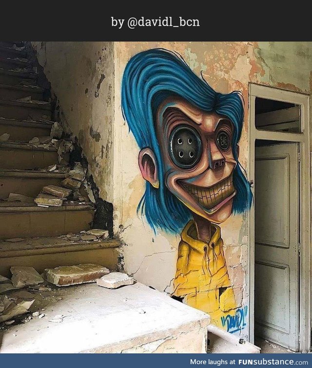 Graffiti in abandoned houses 16