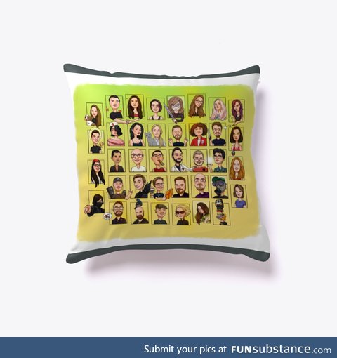 Funsubsters Pillow