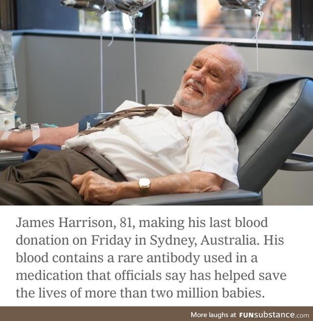 James Harrison, a true hero