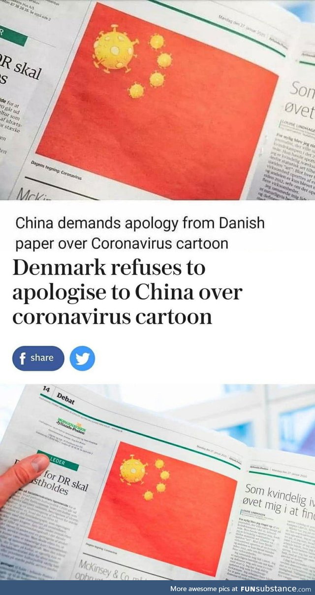 Denmark doesn't give a f**k