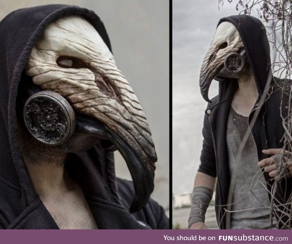 Went searching for a modern day Plague Doctor mask ... Was not disappointed