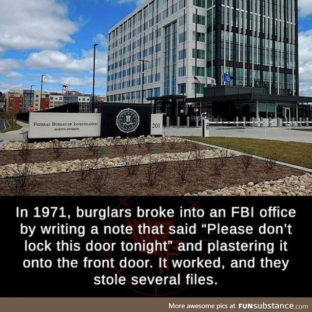 The FBI had a learning curve