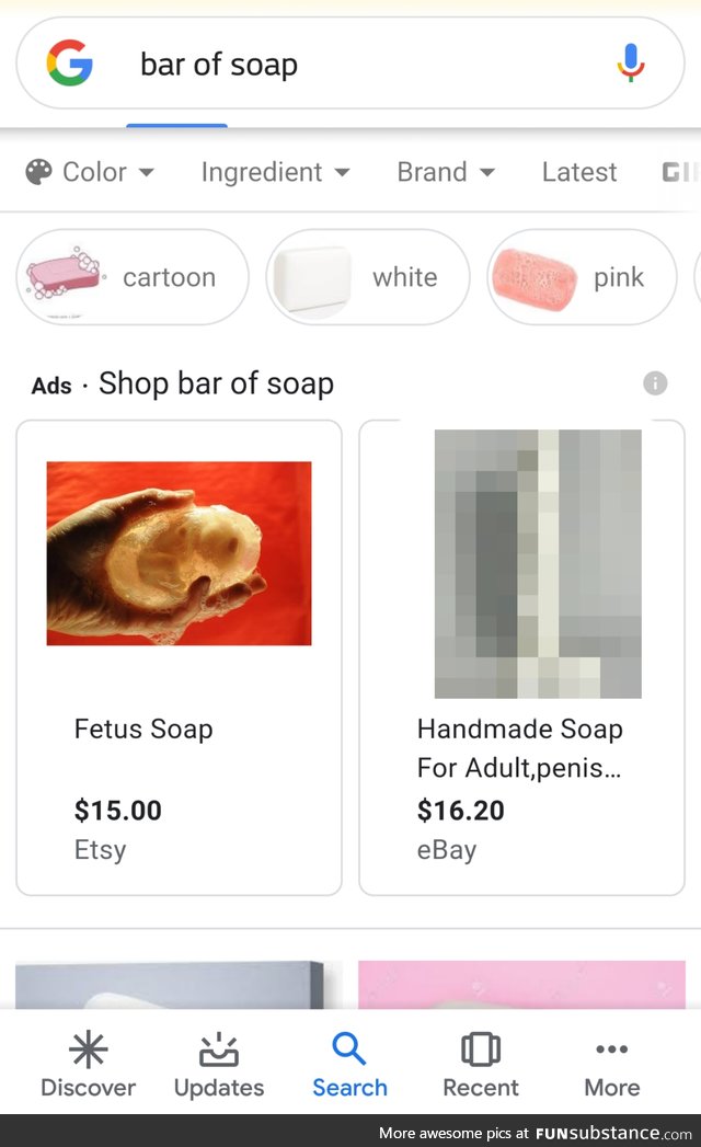 I-,, just wanted,,, a bar of soap for a meme....