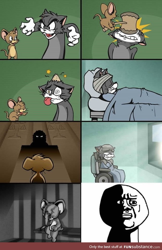 If Tom & Jerry were real