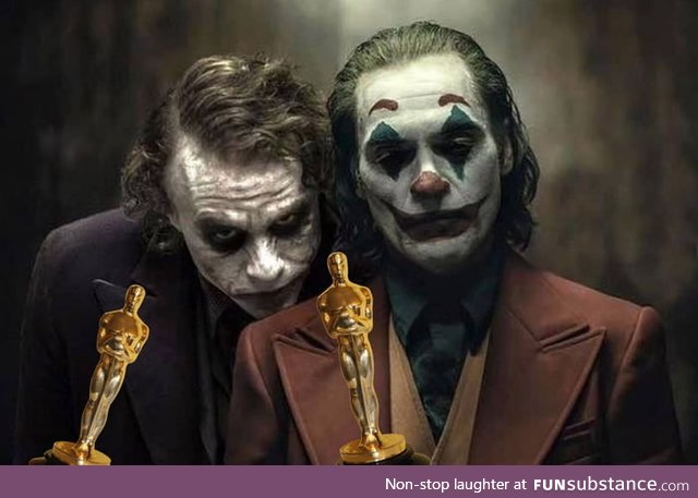 2 jokers, 2 oscars