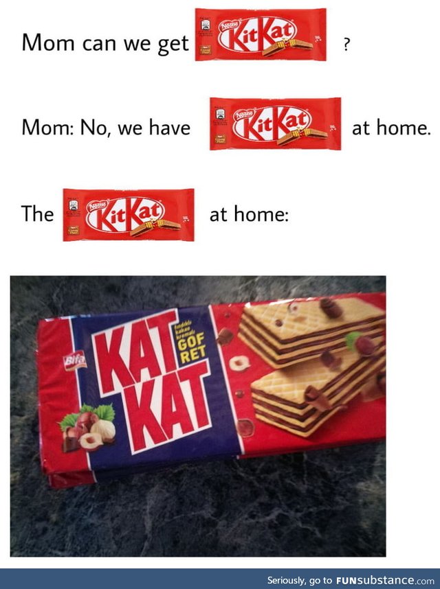 Kit Kat's evil twin brother