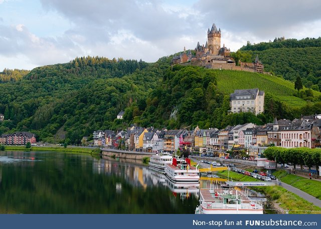 Cochem and Reichsburg, Germany