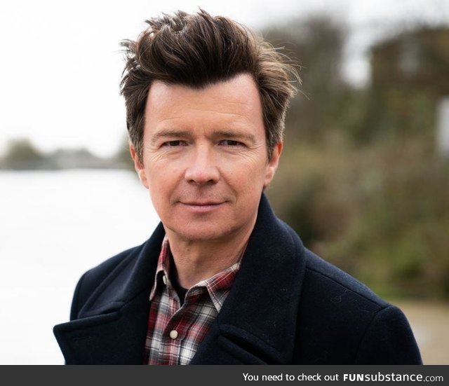 Rick Astley at 54 years old