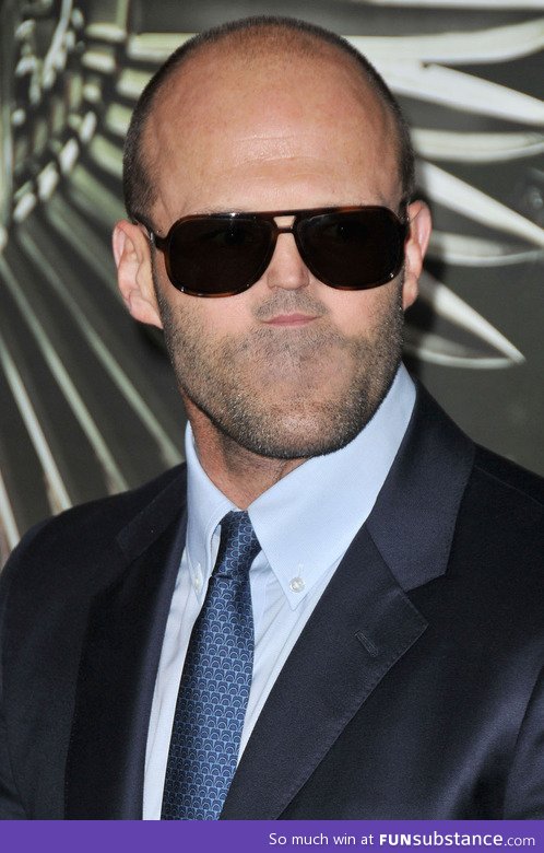 Got a little bored while using photoshop. Sorry Jason Statham