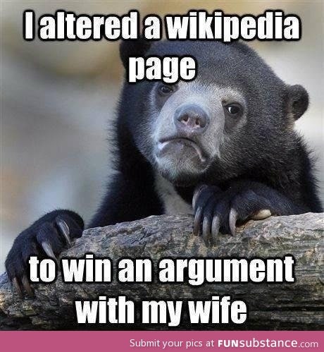 Winning an argument