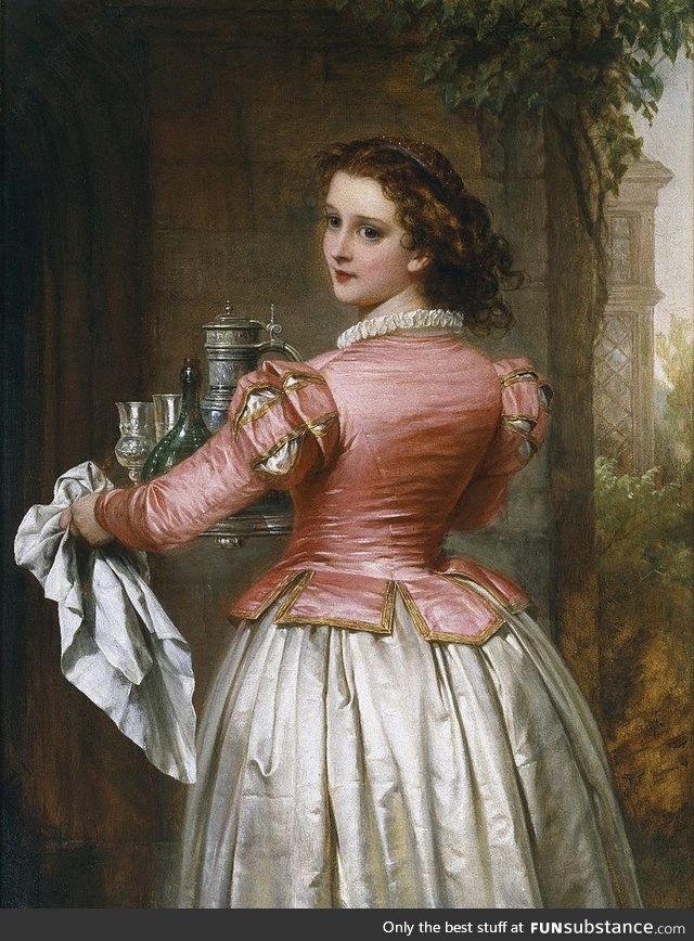 Anne Page of William Shakespeare's The Merry Wives of Windsor (1862)