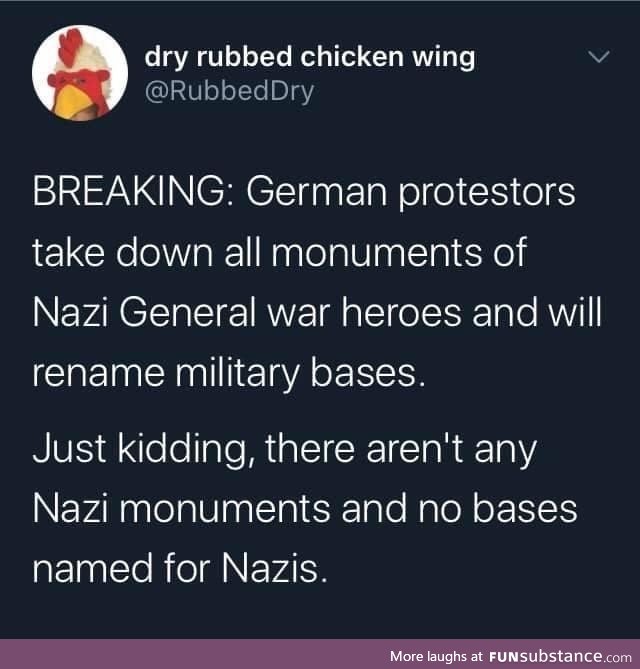 I did'Nazi that coming