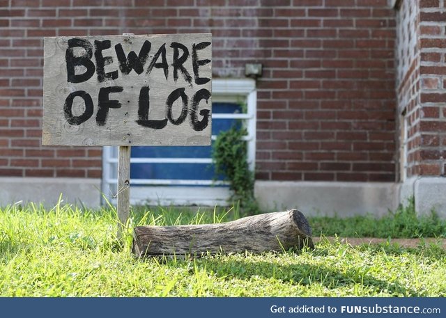 Beware of log