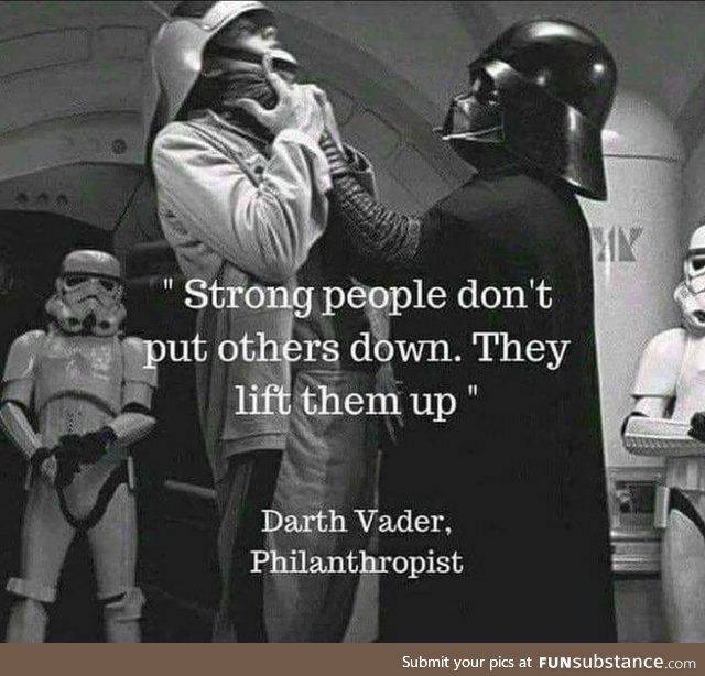 Nice guy vader