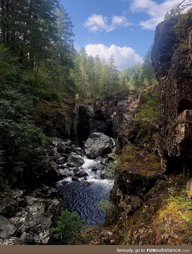 Sooke potholes, sooke, b.C., canada