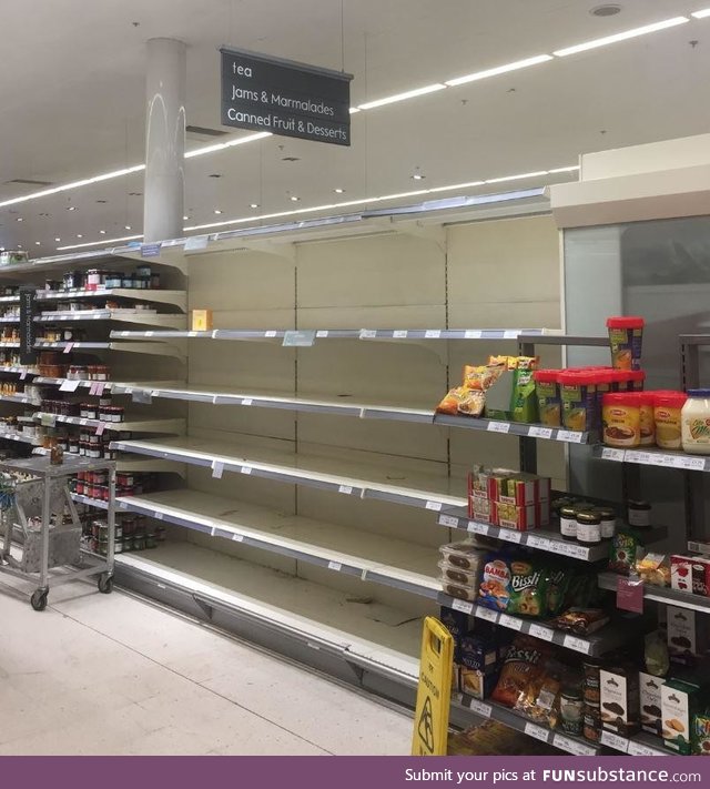 Different societies prioritize different things. The tea aisle in a London supermarket