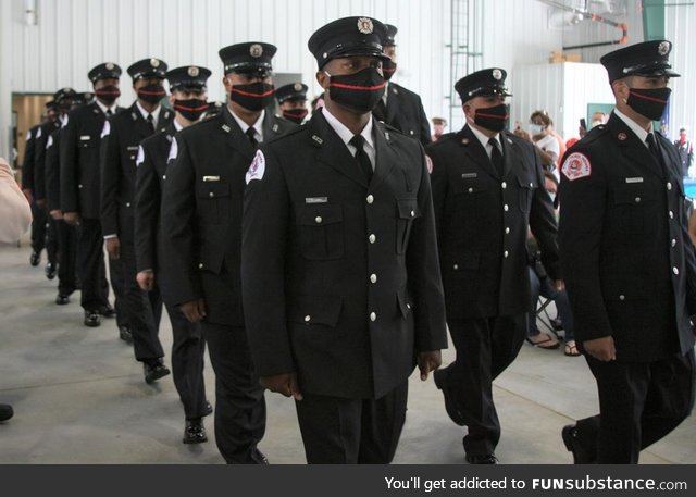 Gary, in firefighters - graduation class 2020