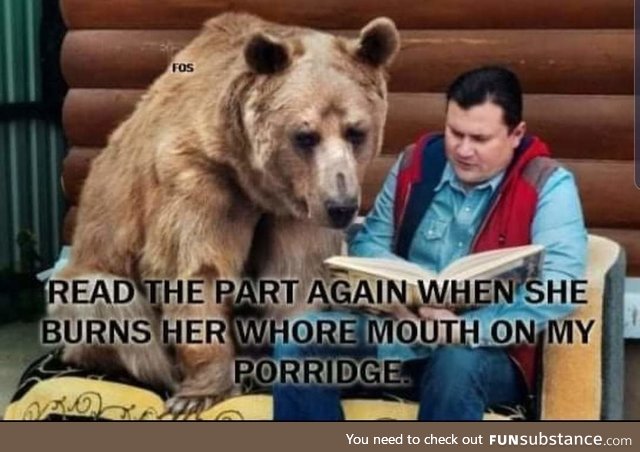 Thats what you get goldilocks!