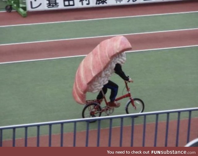 Sashimi rollin, they hating